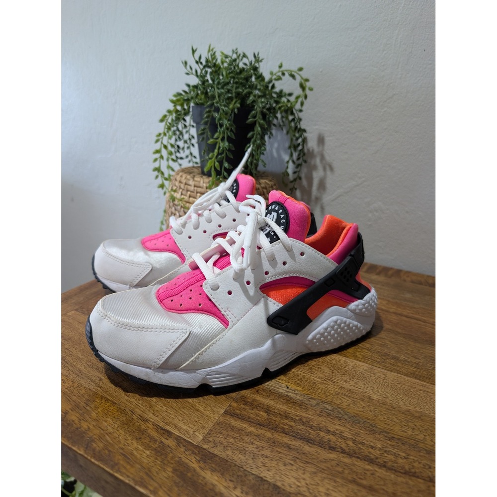 Nike Air‎ Huarache Run White Pink Pow Women's Size 6.5 634835-102